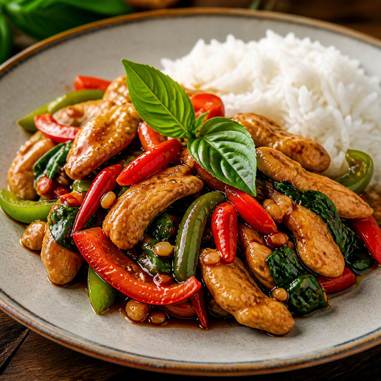Thai Basil Stir-Fry